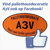 Pallethoutdecoratie A3V op Facebook